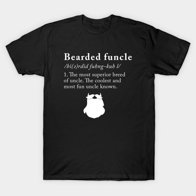 Bearded funcle T-Shirt by sunima